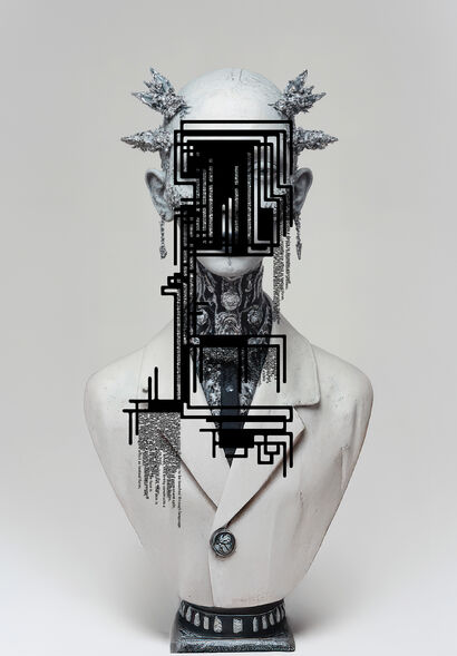 Me, Myself and AI # 2 - a Digital Graphics and Cartoon Artowrk by Manchas